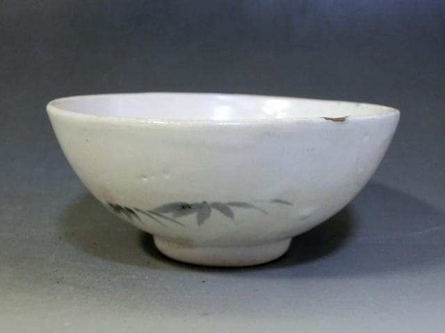 酒器■古伊万里 ぐい呑み 猪口 唐草紋 松竹 初期伊万里 江戸期 時代物 骨董■