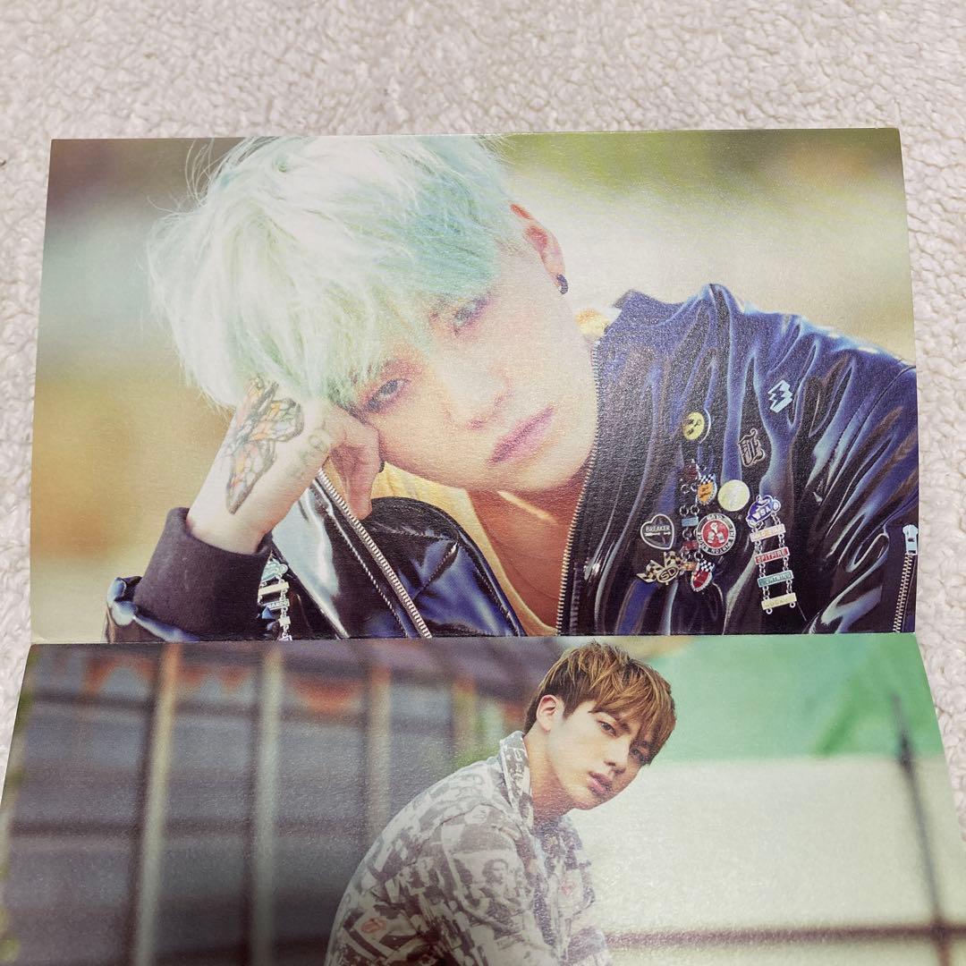 《貴重》BTS花様年華pt.2ジャバラ両面印刷カードKtown4u