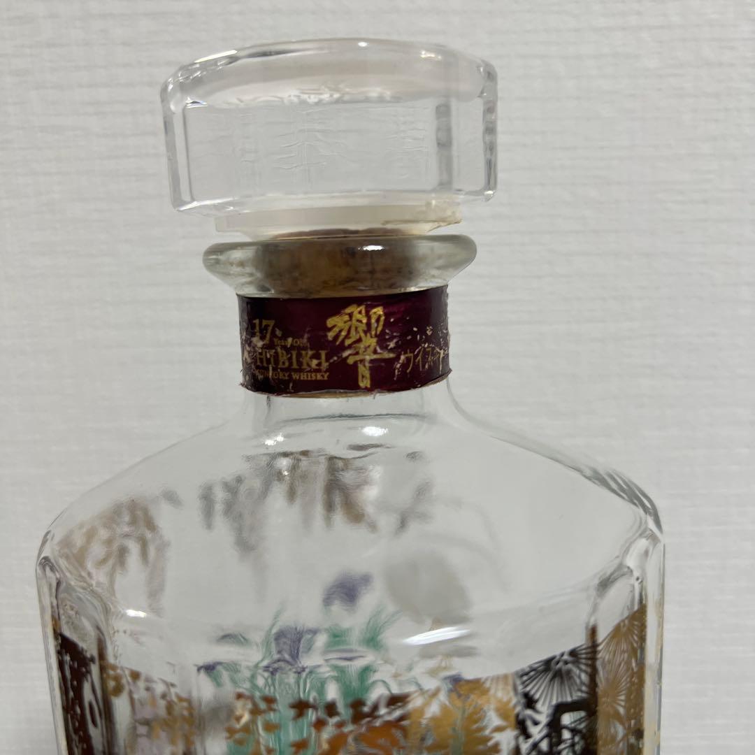 サントリーウイスキー 響 17年 意匠ボトル 白鷺 コレクション 空瓶