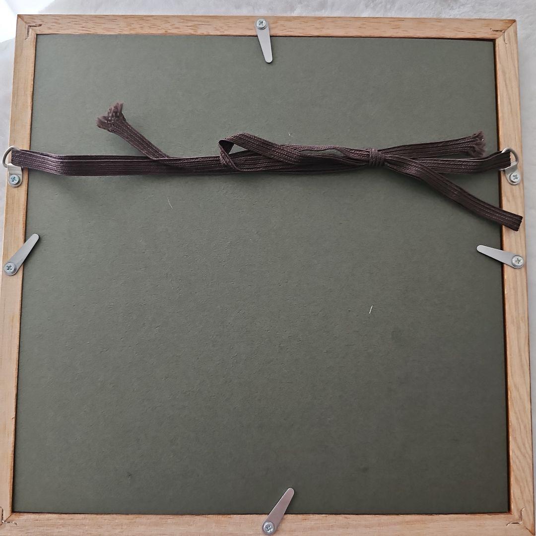 木製 午キャラクターアート 2026年干支 馬 額 伝統工芸品