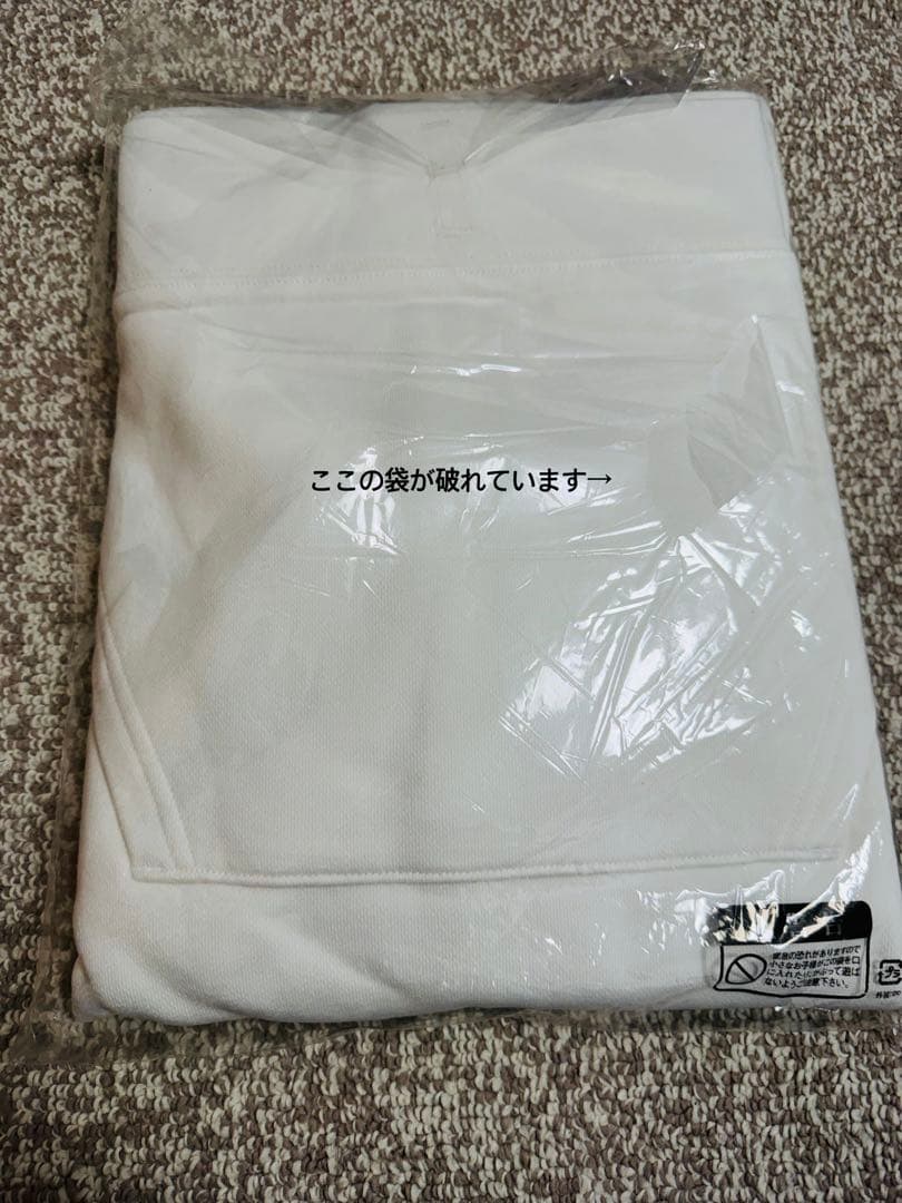 エヴァンゲリオン パーカー白XL、Tシャツ白・黒XL 3着まとめセット EVA