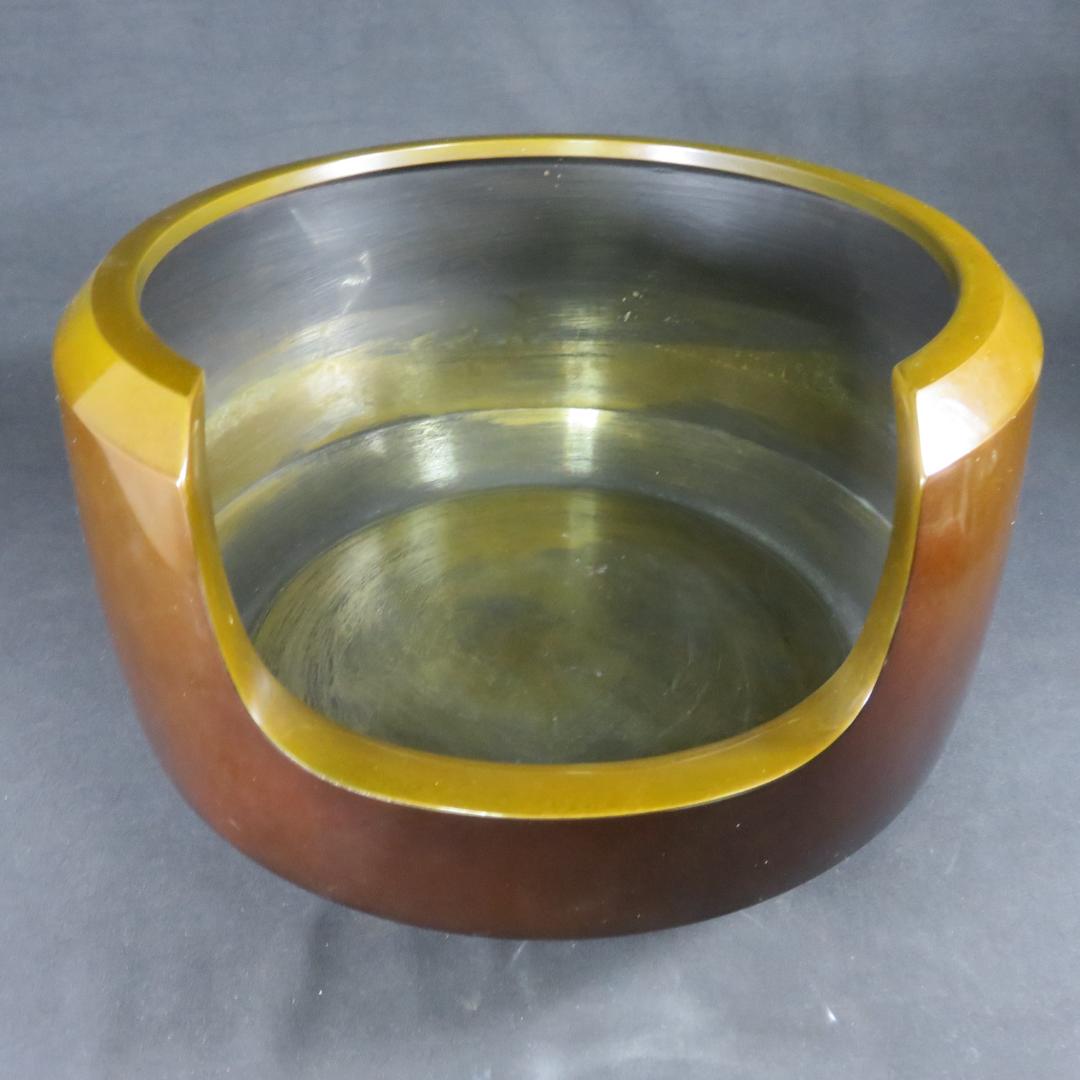 風炉 鬼爪 敷瓦 前瓦 法伝 茶道具 銘 五徳 銅 鉄