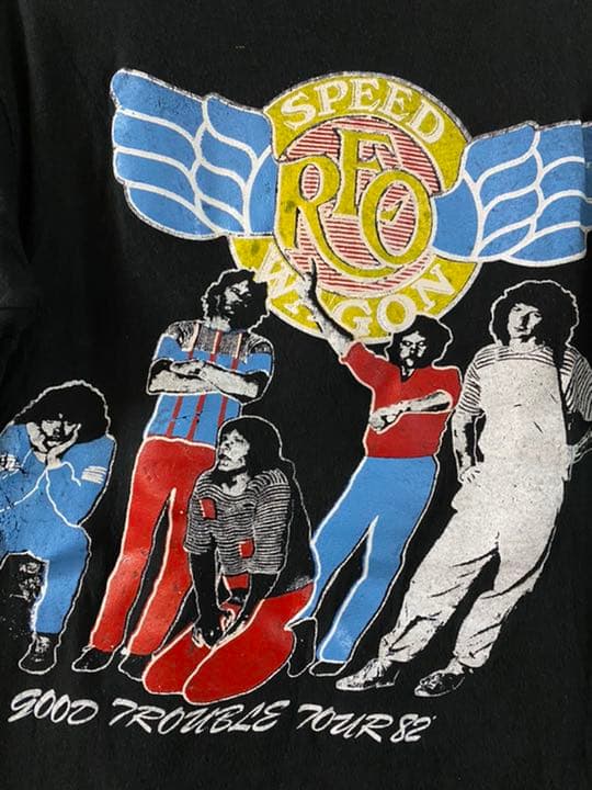 REO Speedwagon Good Trouble Tour 82 Tシャツ
