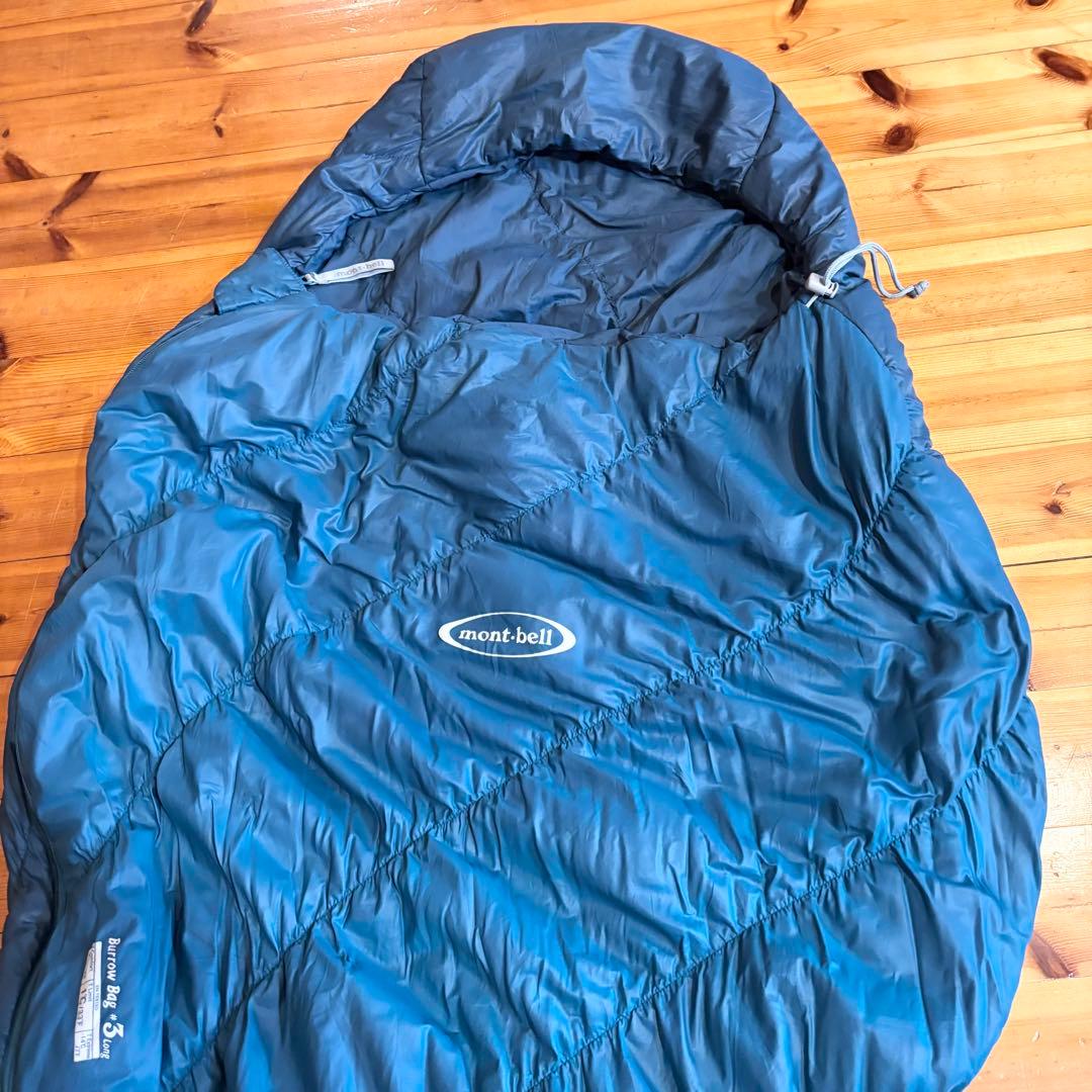 mont-bell モンベル バロウバッグ #3 シュラフ スーパースパイラル