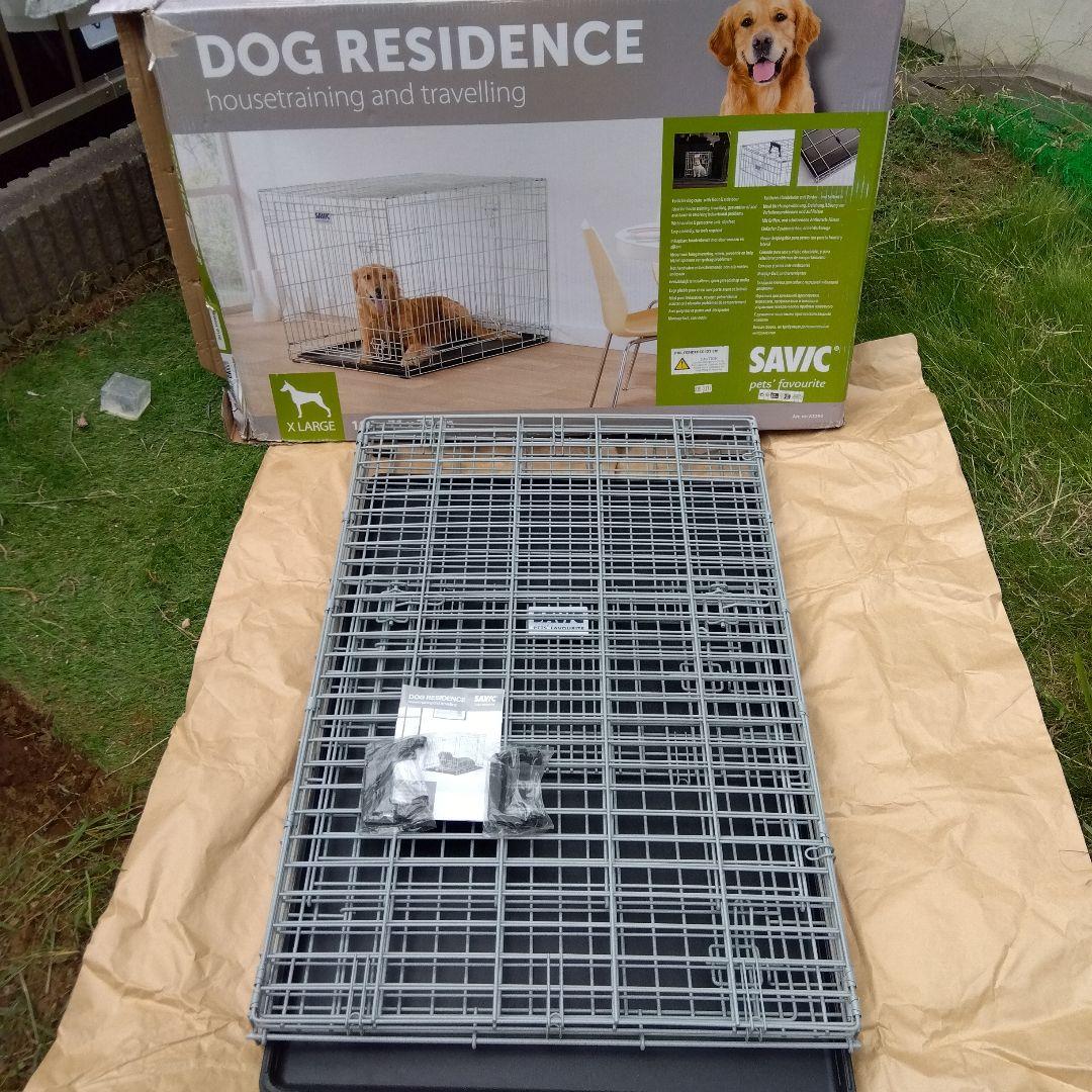 SAVIC DOG RESIDENCE 新品未使用品XL折りたたみ式ケージ