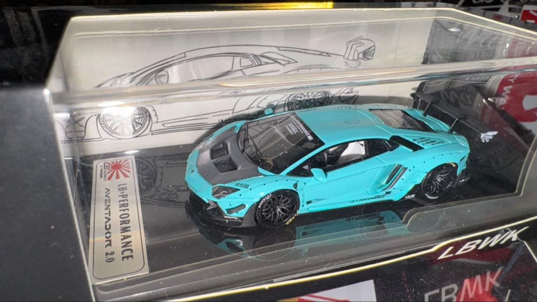 リバティウォークLamborghini Aventador ミニカー