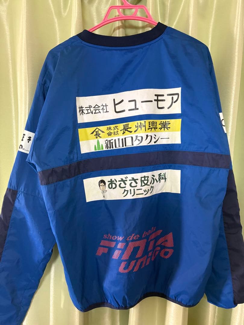 レノファ山口　サッカーウェア　サイズO