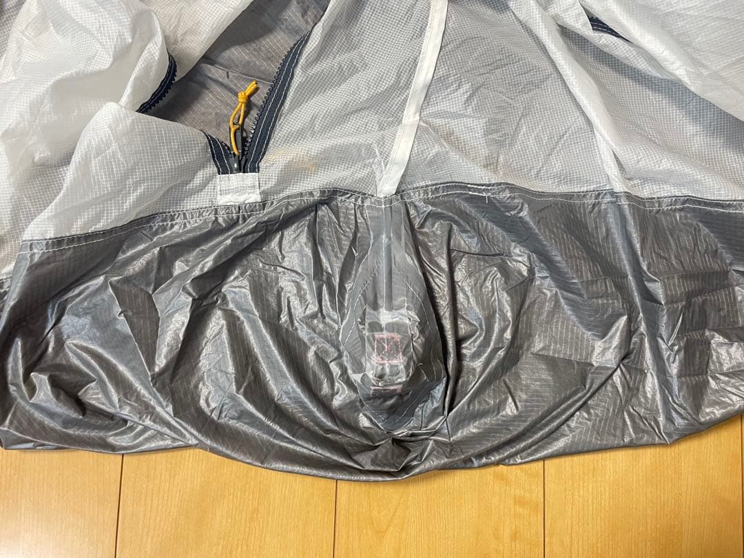 モンベル ステラリッジテント2 レインフライ、グラウンドシート付き 全て純正品