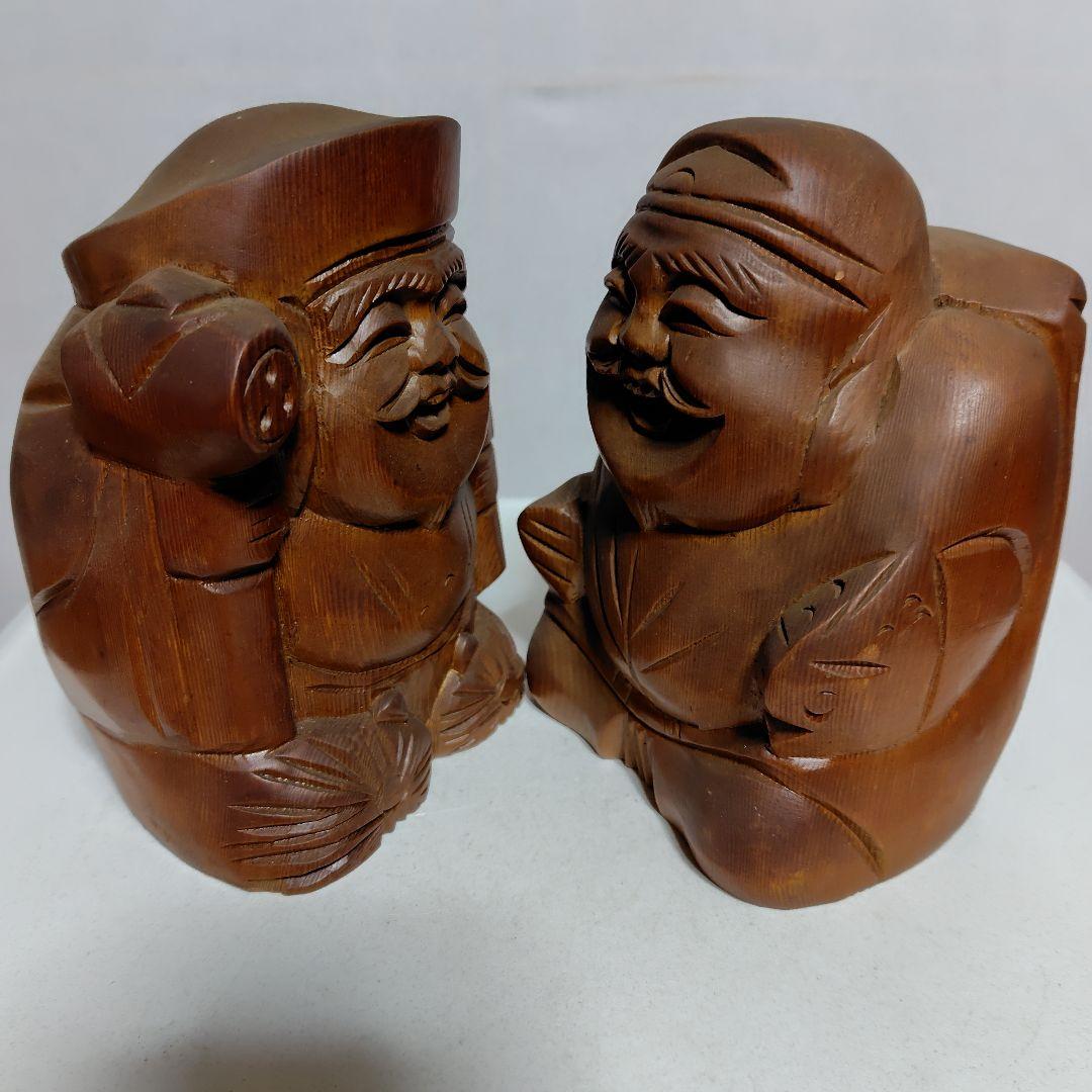 本物木製大黒様です。