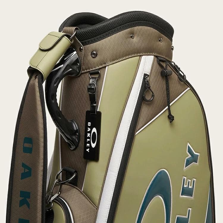 新品 オークリー OAKLEY ゴルフ キャディバッグ グリーンプリント