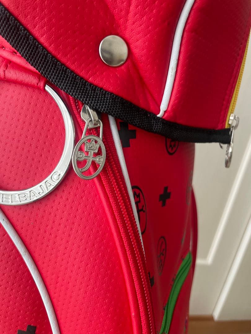 CASTELBAJAC ゴルフバッグ レッド　8.5型