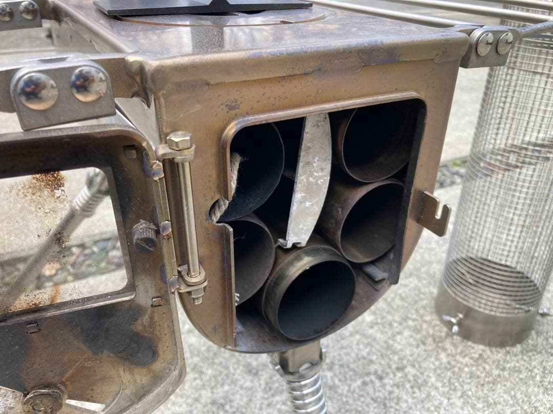 future fox fox base前幕付きとテンマクデザイン薪ストーブS