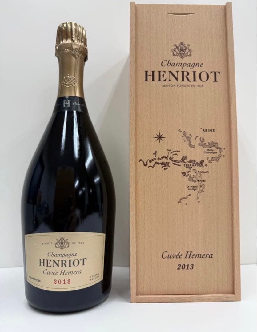 アンリオ シャンパーニュ キュヴェ エメラ ミレジメ 2013 超豪華ギフト箱入