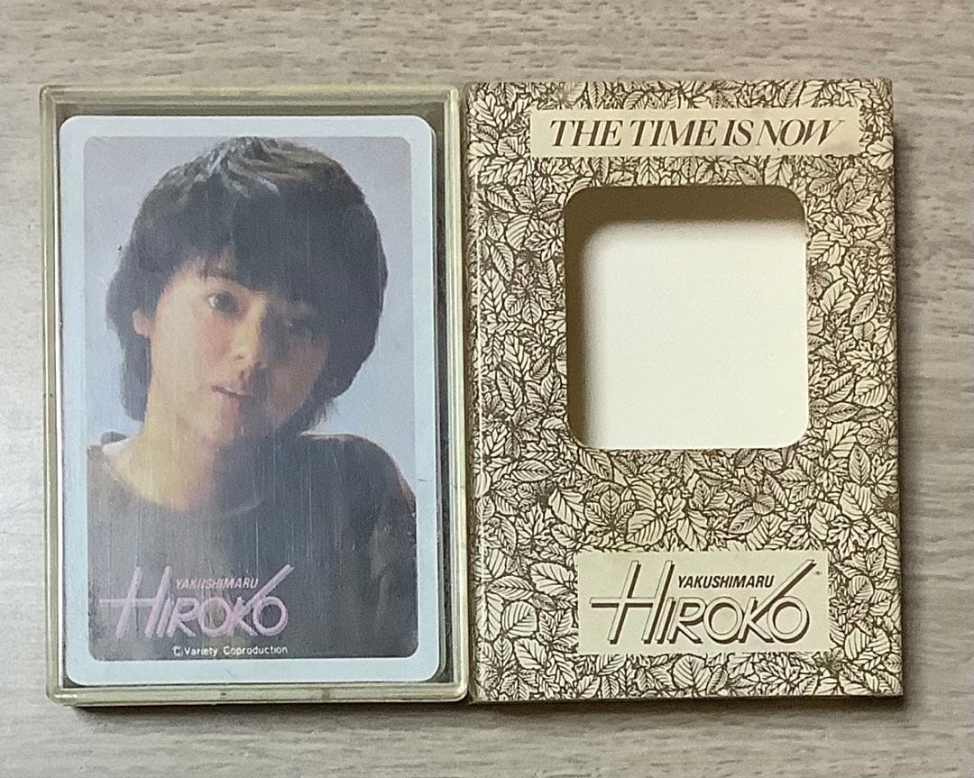 薬師丸ひろ子セット ベータ版 探偵物語/星見八犬伝 巾着やハンカチ、トランプなど