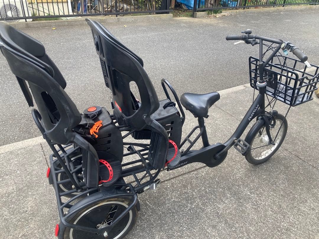 【meary】ふたごじてんしゃ　非電動　要修理