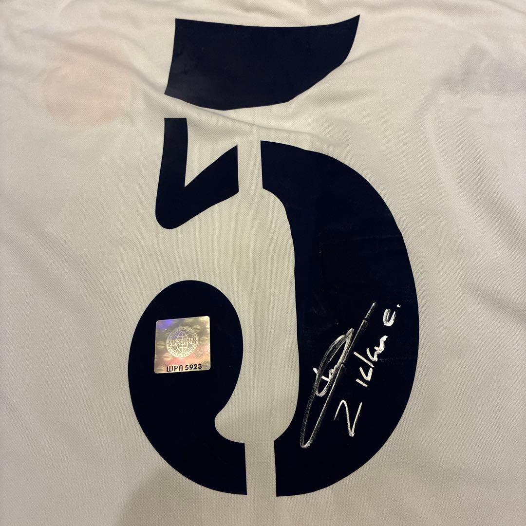 JSV WORLD PREMIUM ミレニアム ジダンサイン入りユニフォーム