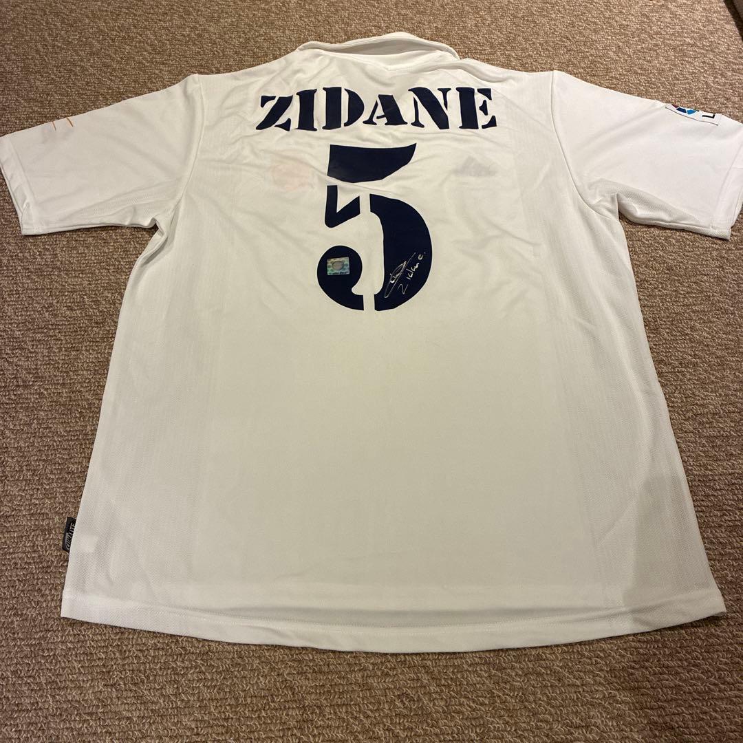 JSV WORLD PREMIUM ミレニアム ジダンサイン入りユニフォーム