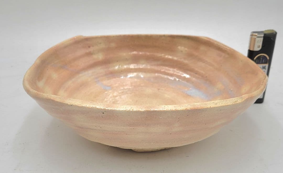 十一代　坂高麗左衛門(韓峯)　萩焼　菓子鉢　菓子器　茶道具　共箱　骨董品、美術品