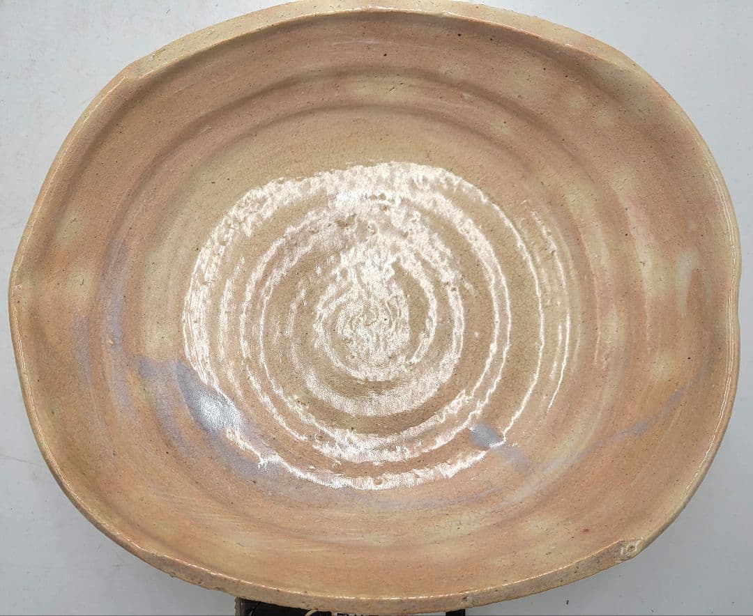 十一代　坂高麗左衛門(韓峯)　萩焼　菓子鉢　菓子器　茶道具　共箱　骨董品、美術品