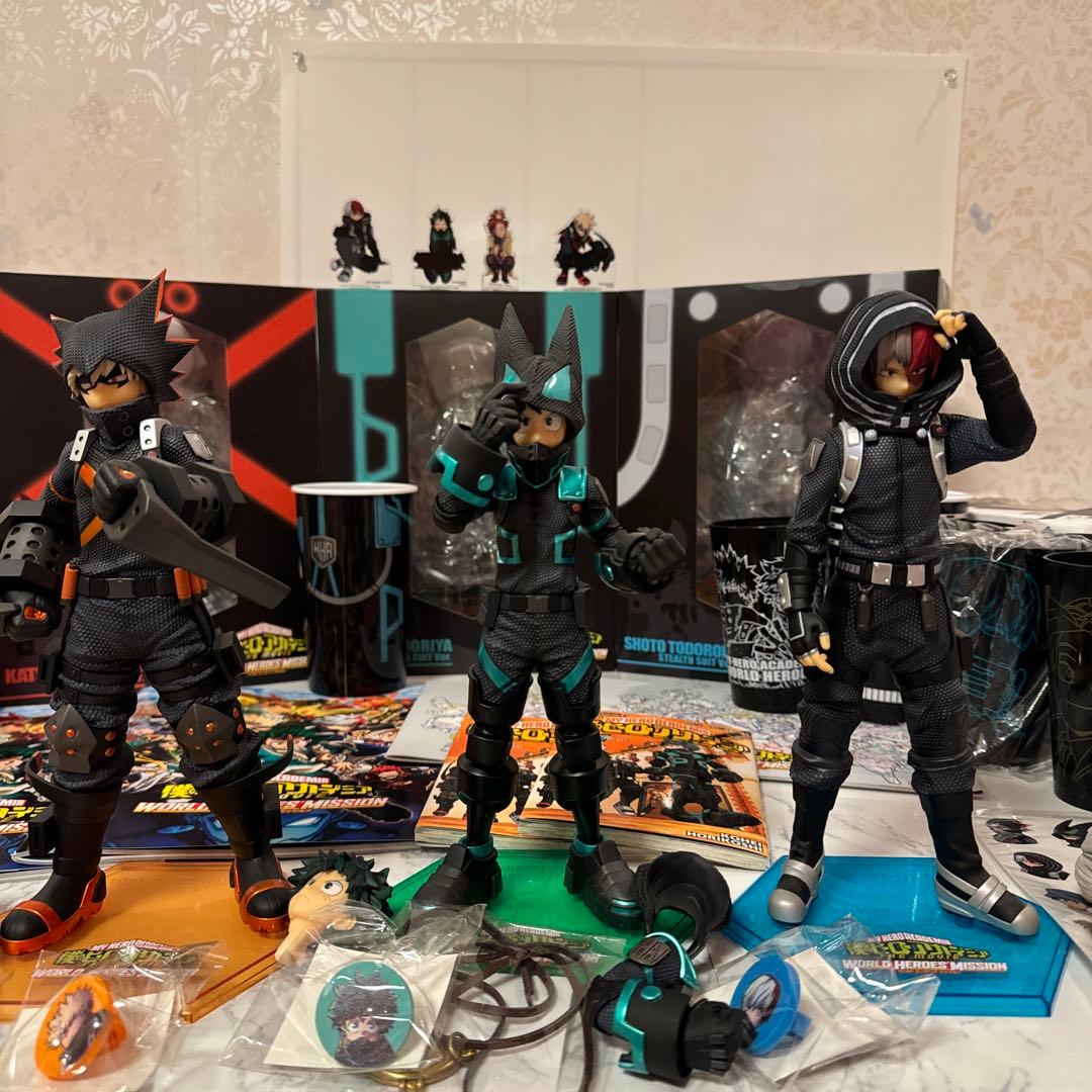 ヒロアカ　WORLD heroes mission グッズまとめ売り