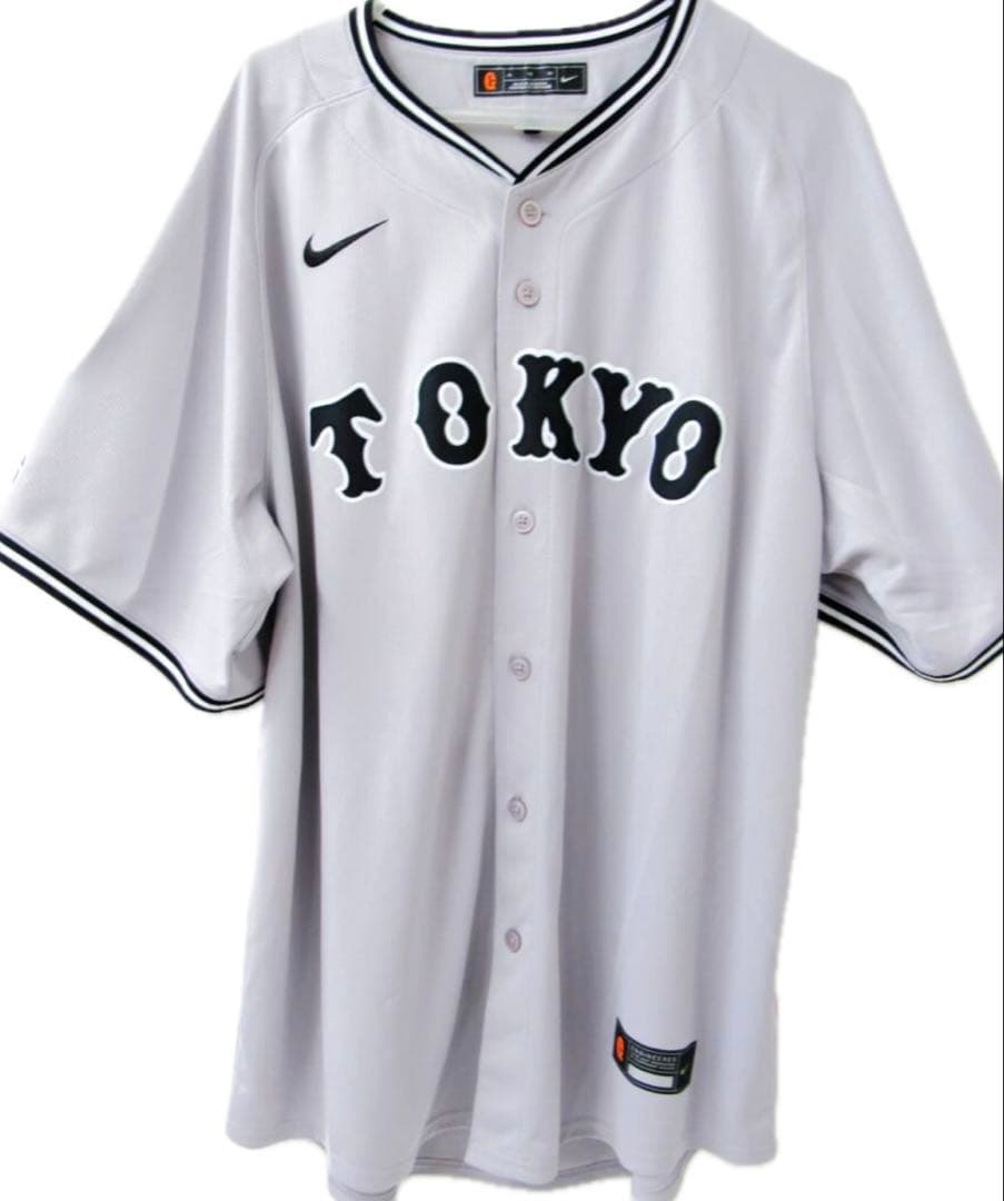 美品未着用　巨人読売ジャイアンツ 阿部慎之助ビジターユニフォームXL