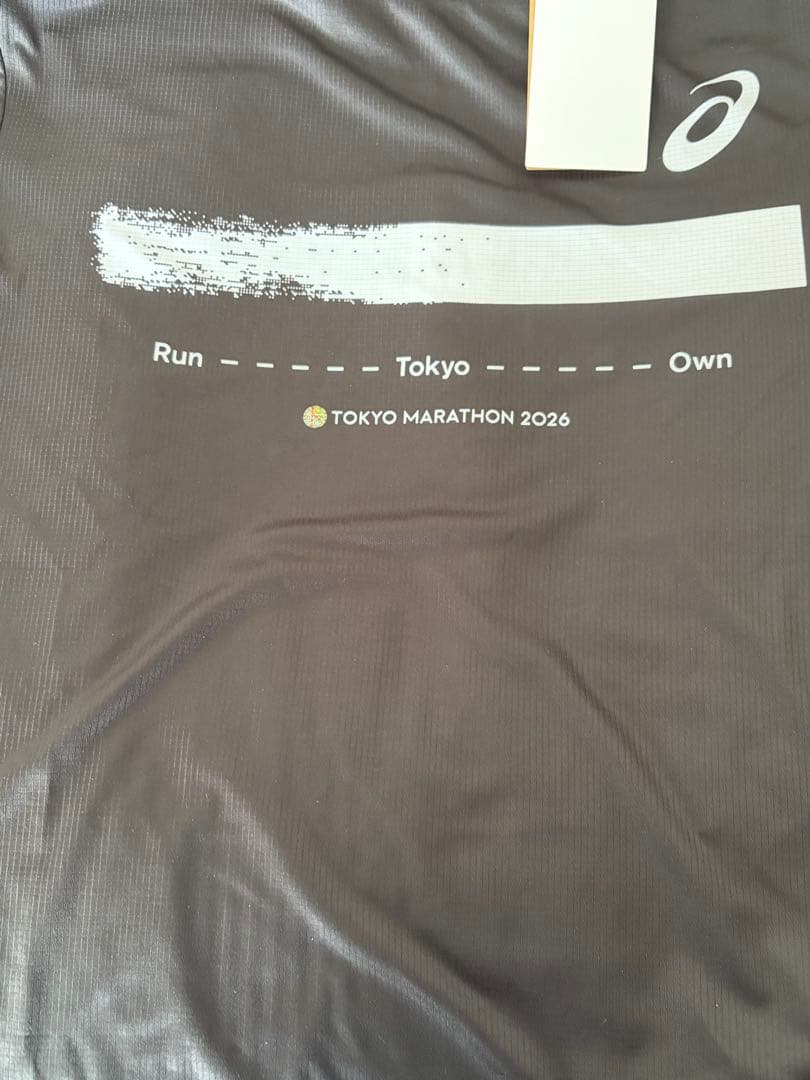 東京マラソングッズ　ランナー限定　シグネチャーTシャツ2026