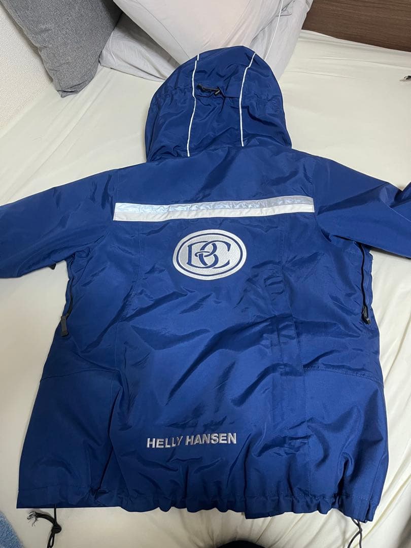 HELLY HANSEN フード付きスキーウェア 青