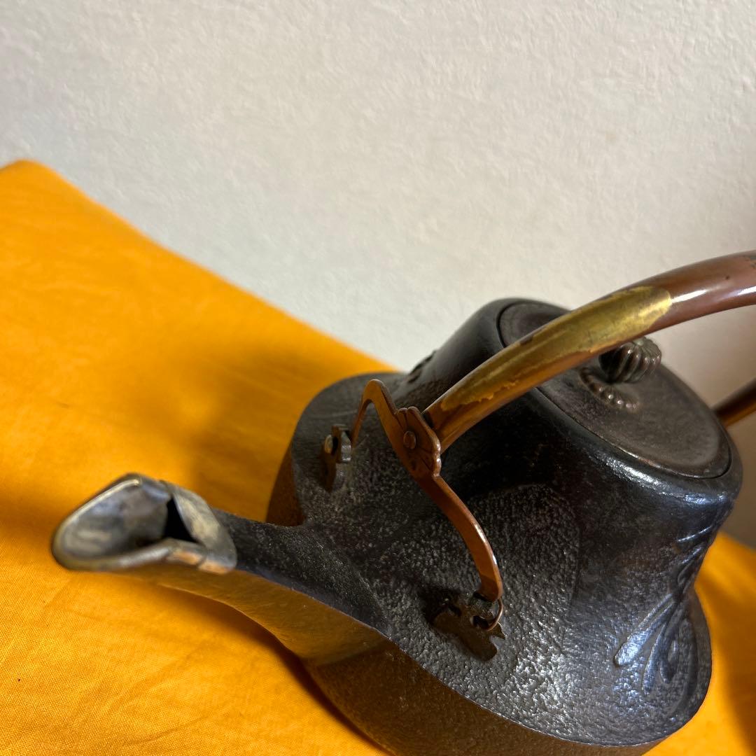 鉄製　銚子　2点　古美術