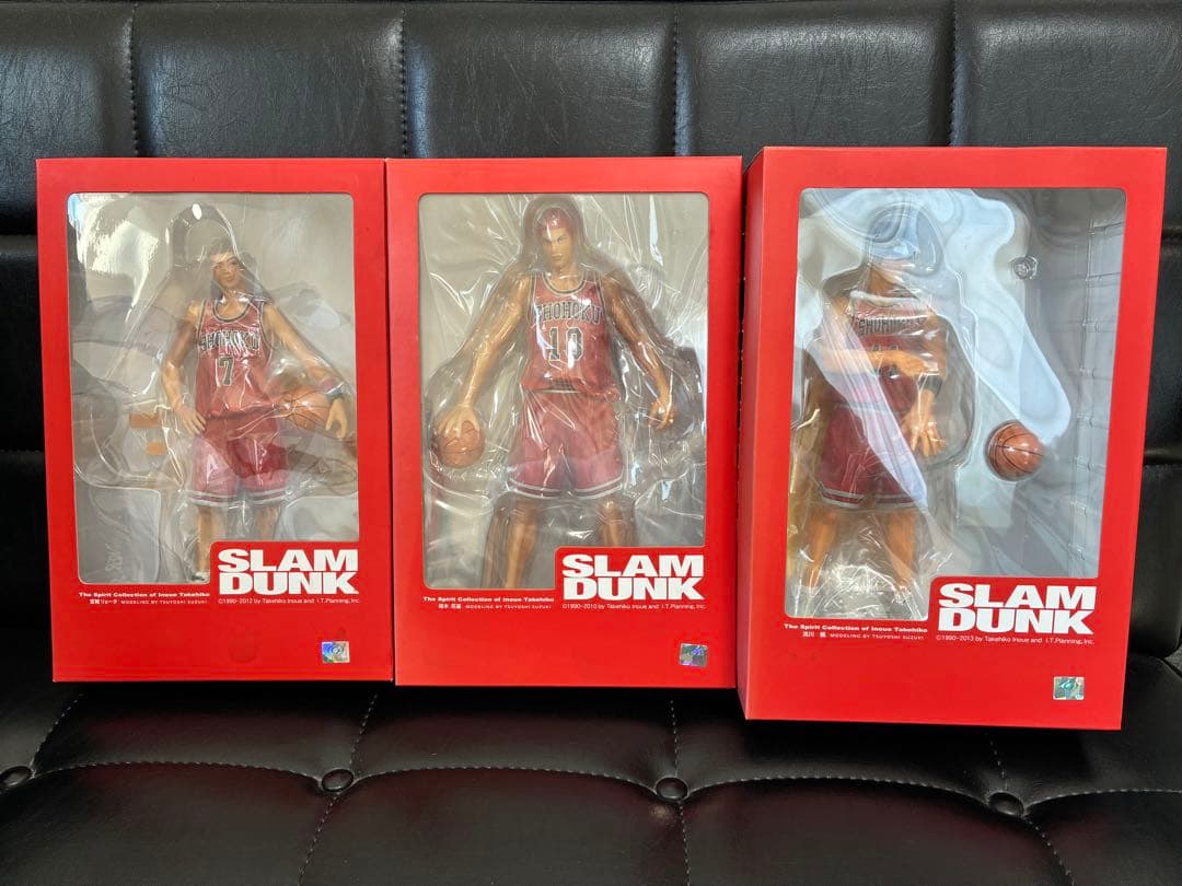 SLAM DUNK フィギュア 3体セット 桜木・流川・宮城