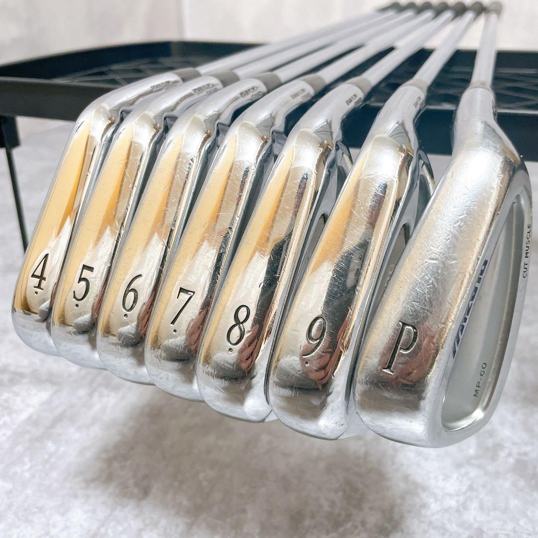 MIZUNO MP-59 アイアンセット　7本　メンズ　右利き