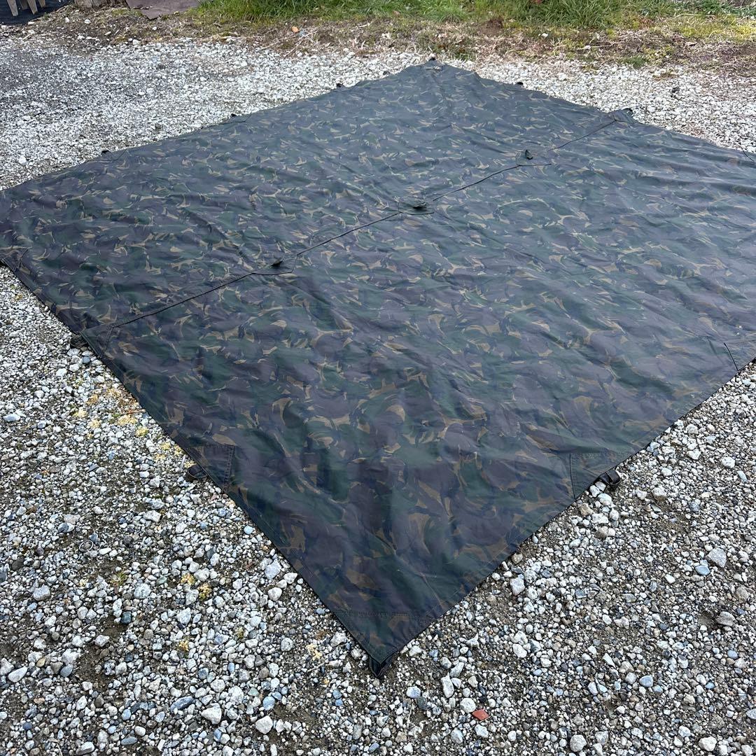 ブッシュクラフトスペイン　カモ　タープ