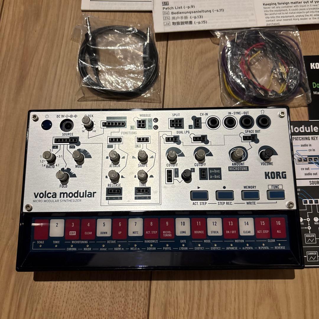 【美品】KORG volca modular アナログシンセサイザー