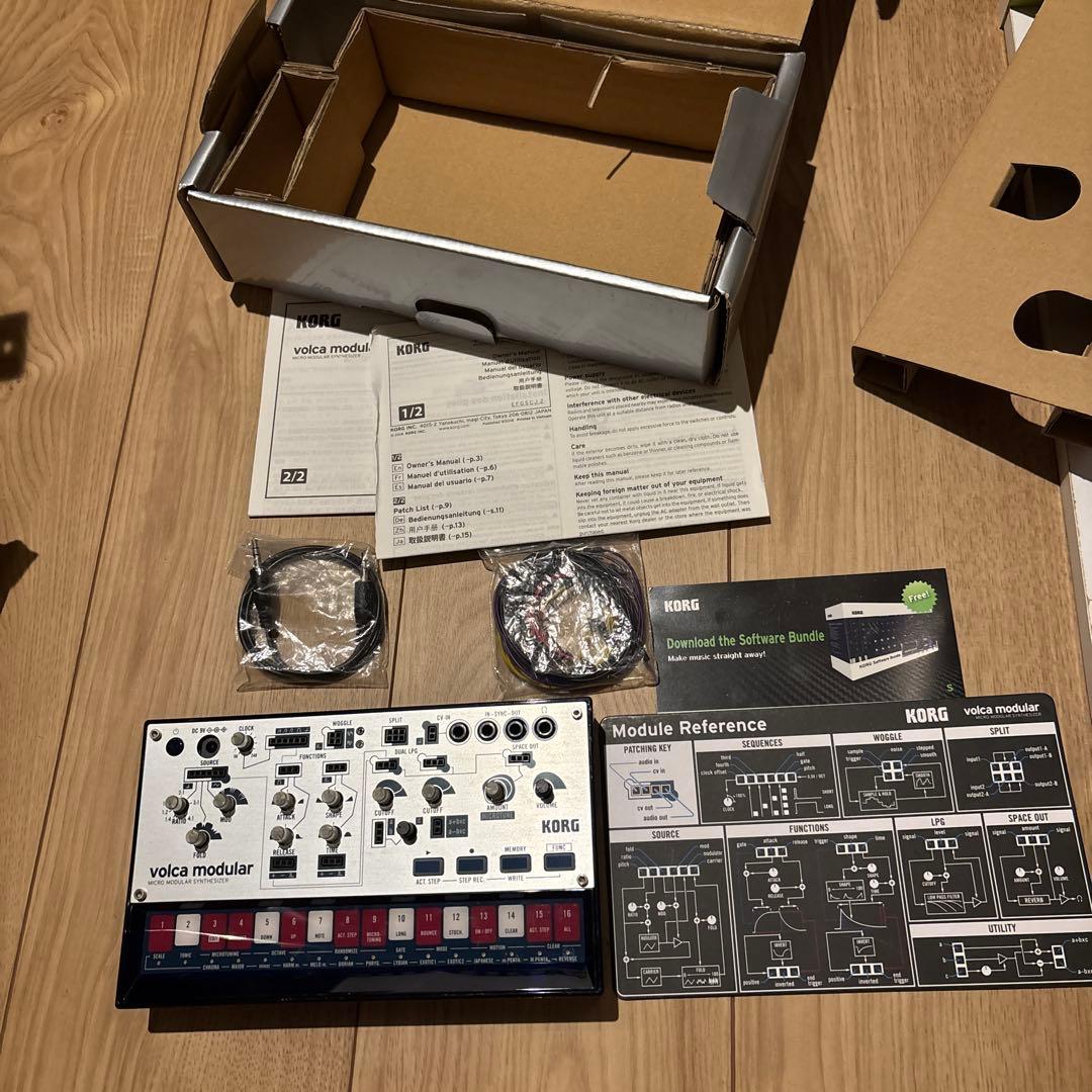 【美品】KORG volca modular アナログシンセサイザー