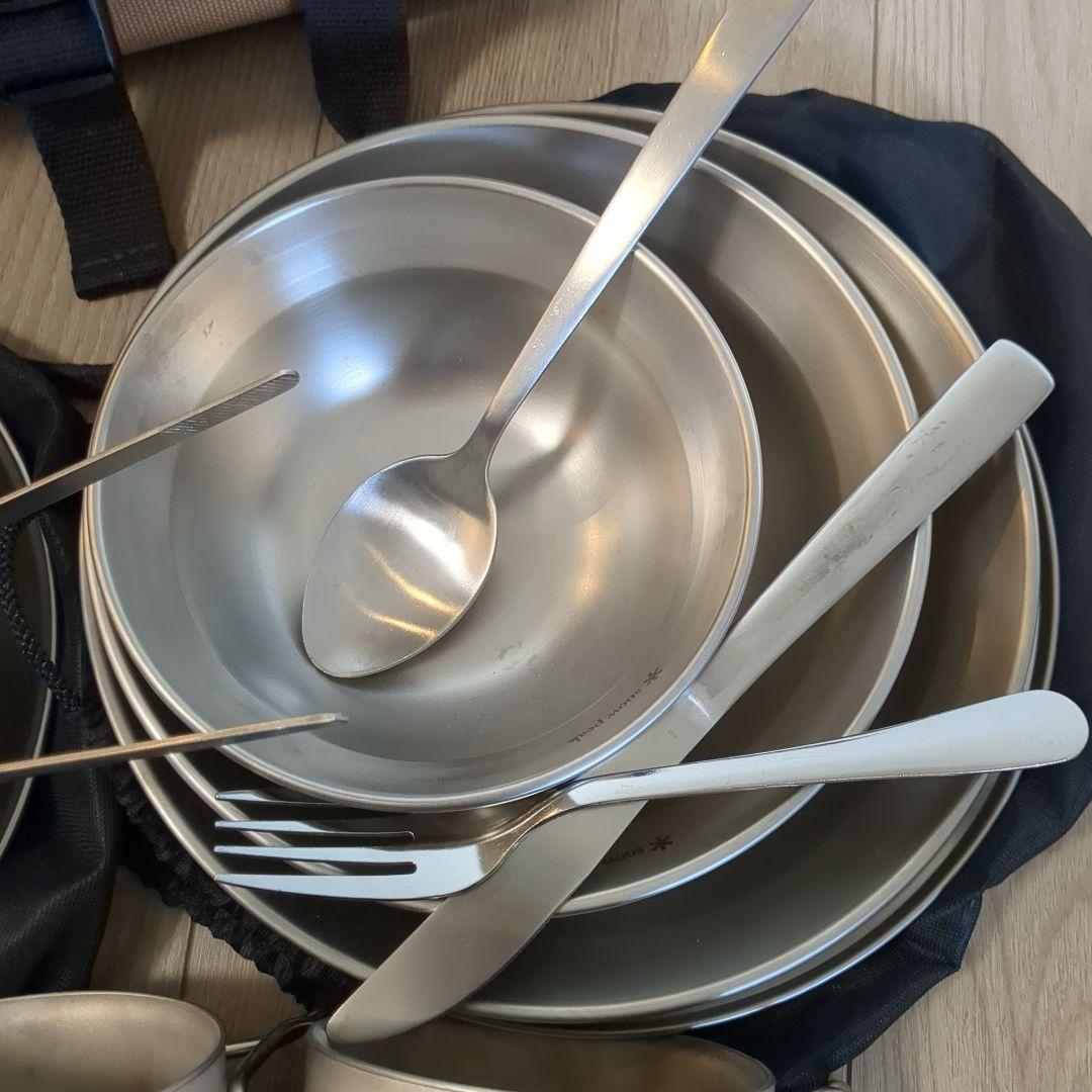  peak チタン 食器セット 450ml