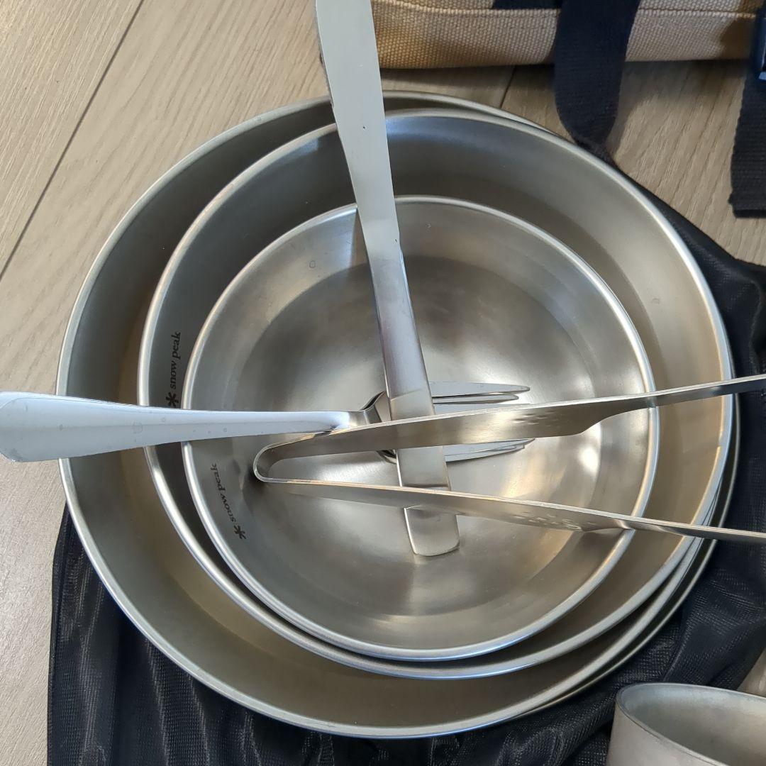  peak チタン 食器セット 450ml