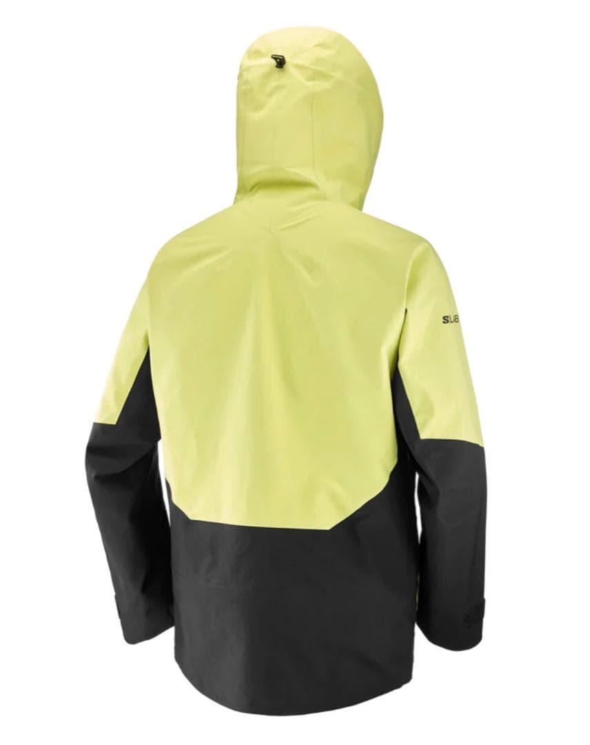 SALOMON ゴアテックス ジャケット イエロー/ブラック