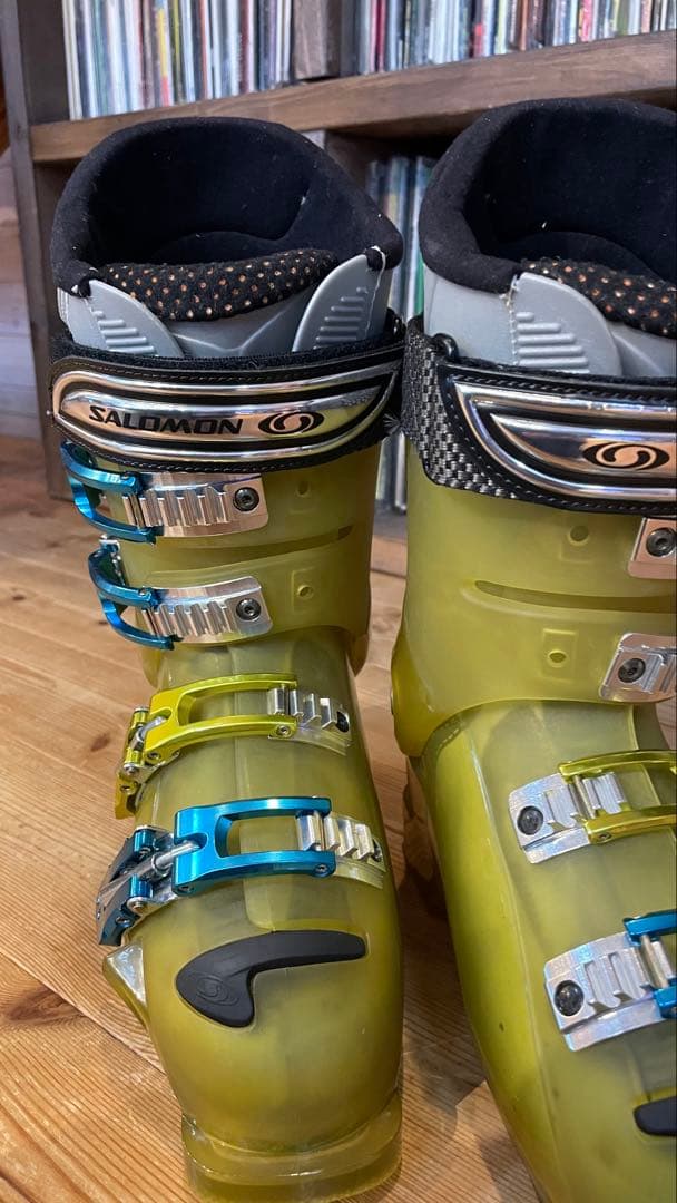 SALOMONサロモン大人ジュニアスキーブーツスキー靴24cm25cm