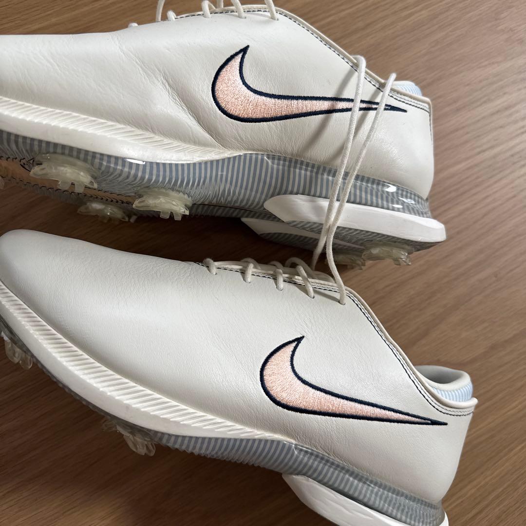 Nike ゴルフシューズ ホワイト スパイク付き