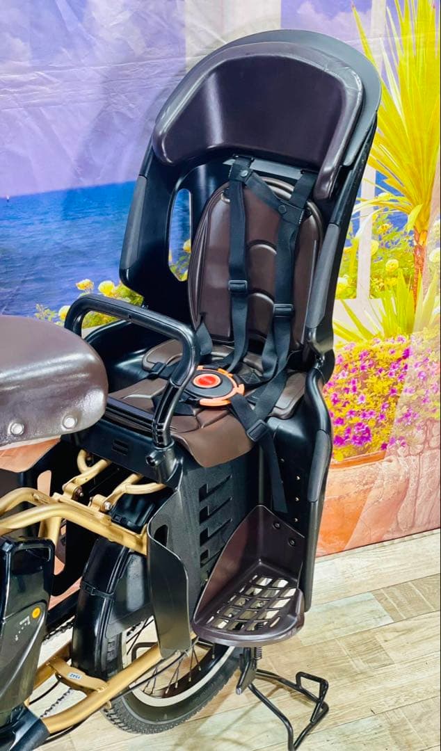 ギュットアニーズ⭐️13AH！パナソニック子供乗せ電動アシスト自転車Y1542