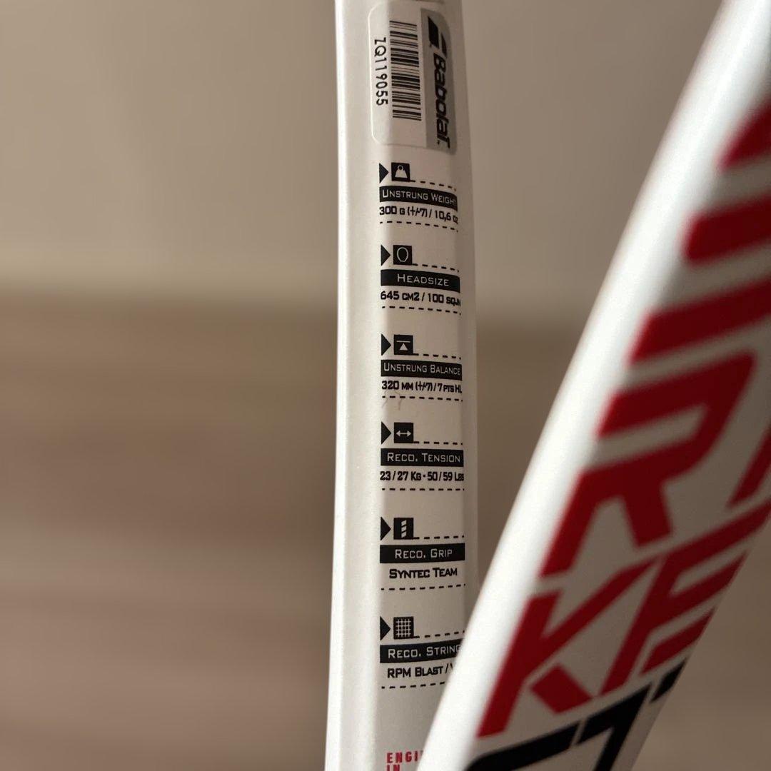 Babolat ピュアストライク100 グリップ