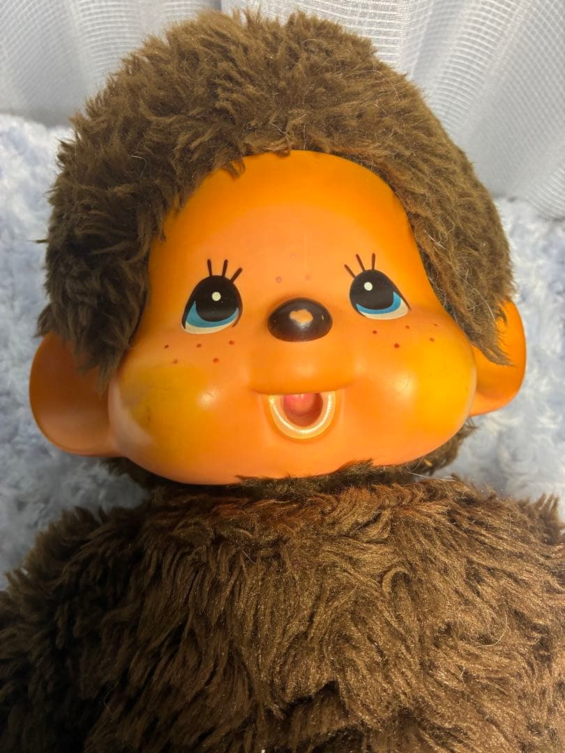 モンチッチ初代Lサイズ大セキグチ昭和レトロ　ブルーアイ