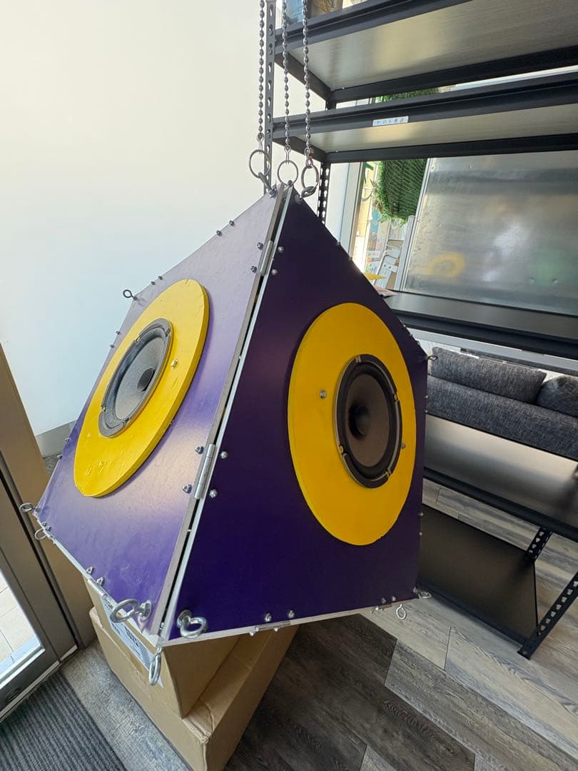 【期間限定値引】アートスピーカー 立方体 オブジェ