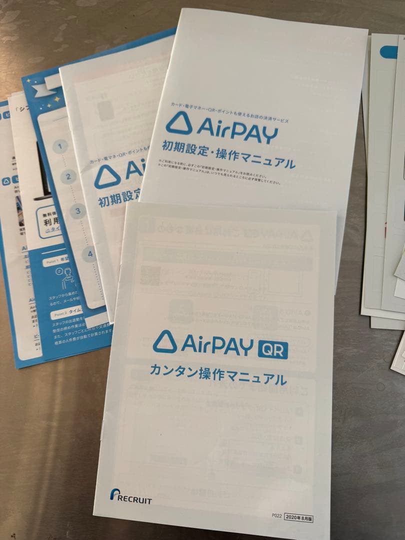 エアレジ対応 mPOP POP10 WHT JP カードリーダー レシート付