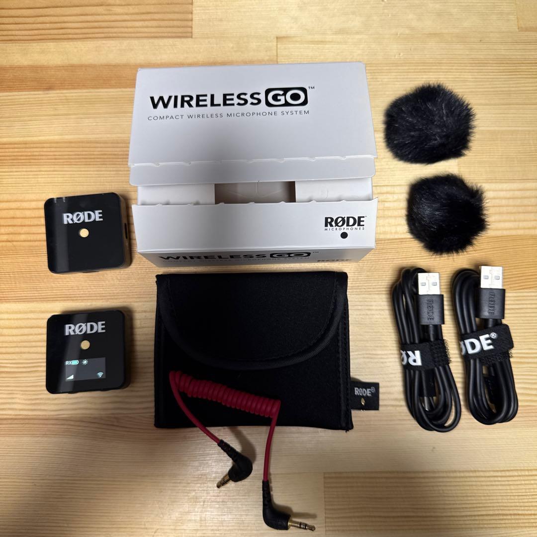 美品 RODE Wireless GO ワイヤレスマイクシステム WIGO