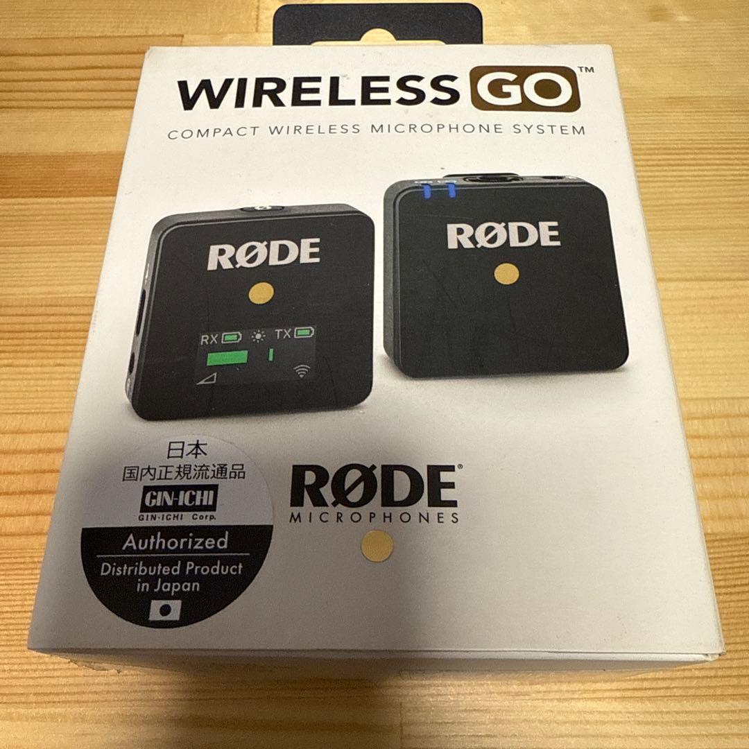美品 RODE Wireless GO ワイヤレスマイクシステム WIGO