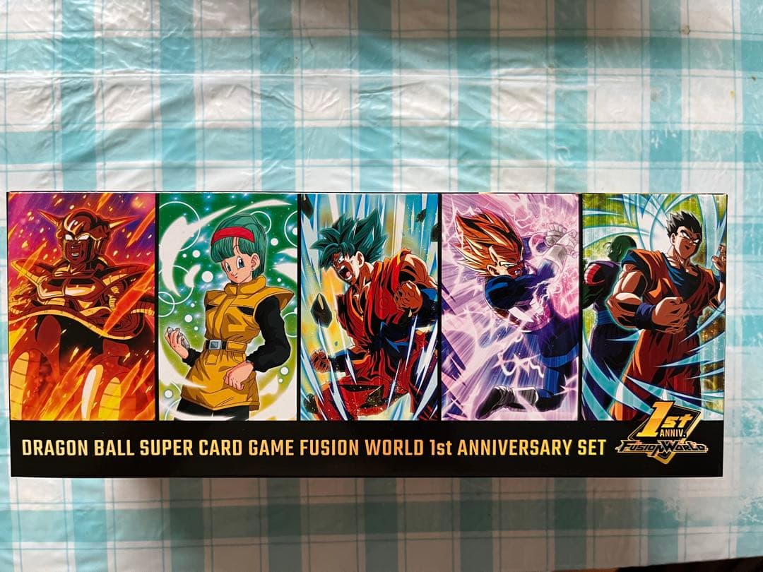 ドラゴンボールフュージョンワールド1stアニバーサリーセットです。
