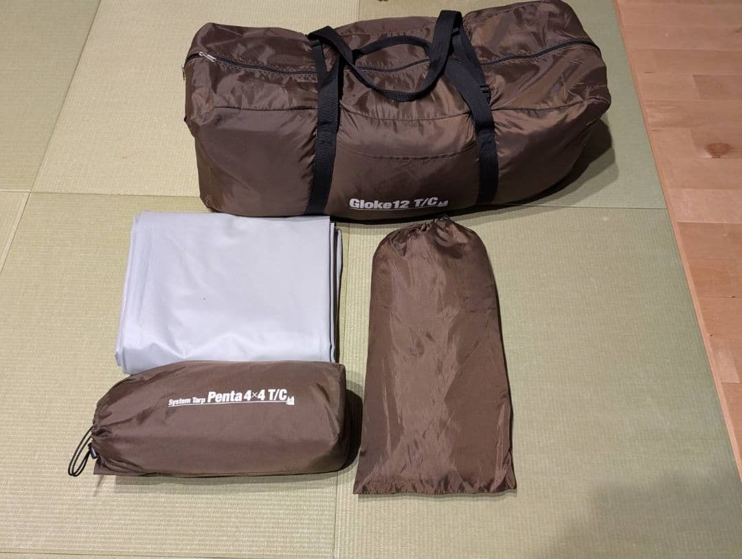 ogawa グロッケ12TC システムタープ4×4TCセット