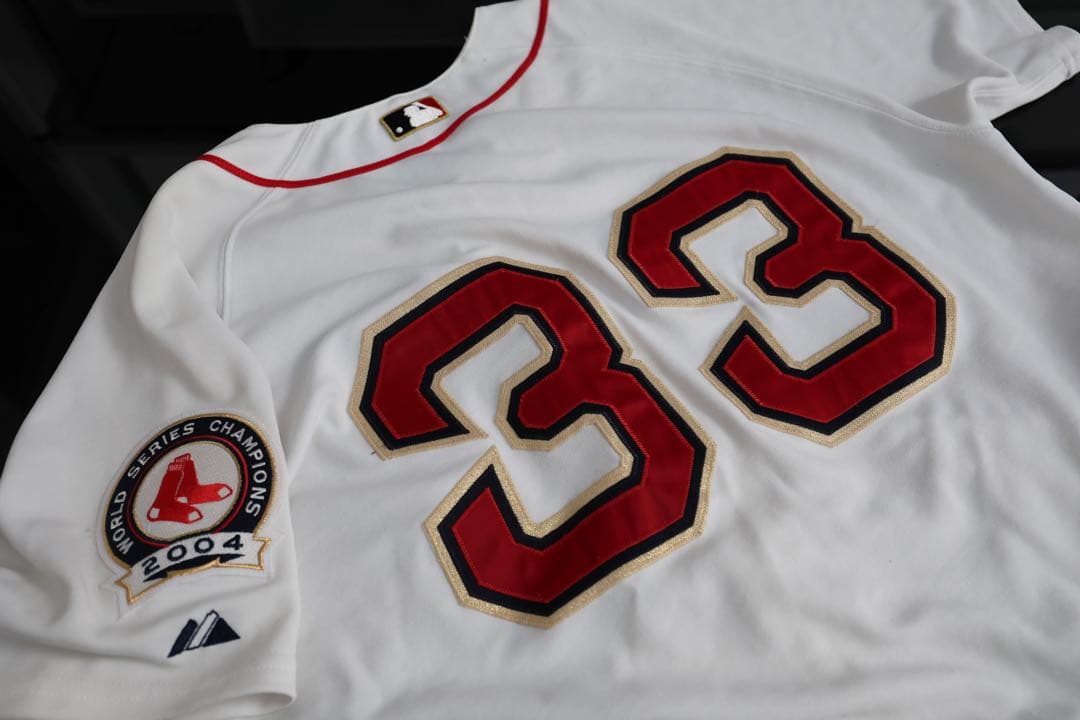 MLB レッドソックス ジェイソンバリテック オーセンティックホームジャージ