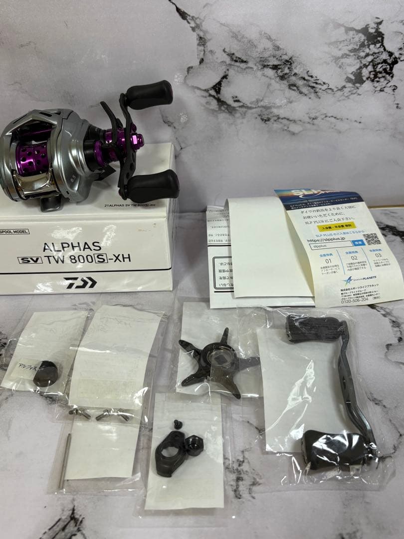 ダイワ 21アルファス SV TW 800S XH KTF フルコンプリート仕様