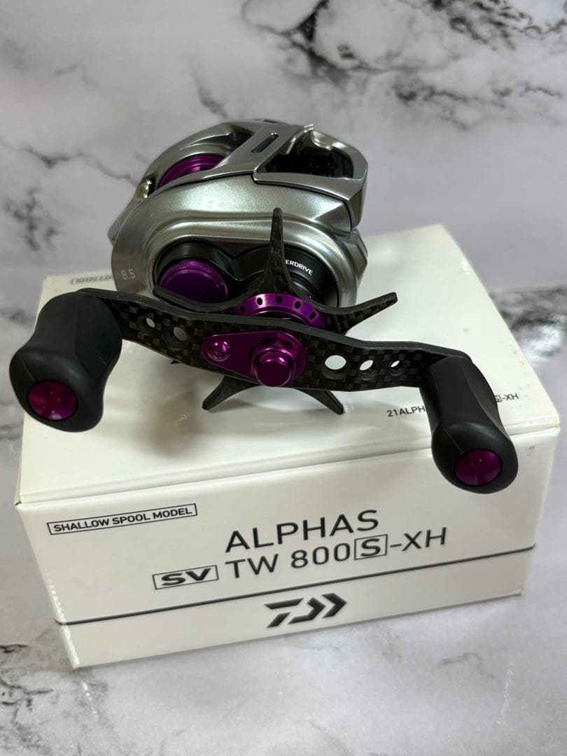 ダイワ 21アルファス SV TW 800S XH KTF フルコンプリート仕様